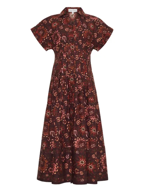 Cara Cara Nash midi dress Brown 1267BVW
