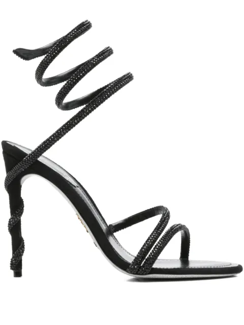 René Caovilla 110mm Margot sandals Black C12597105C001V050