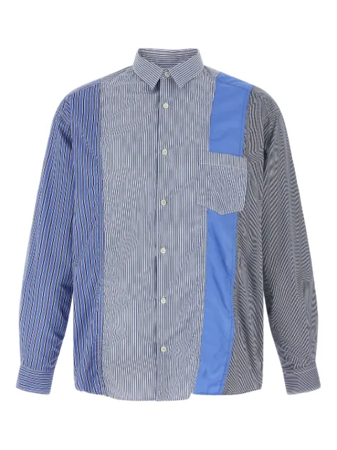 Comme des Garçons Homme Patchwork shirt Blue HPB0021