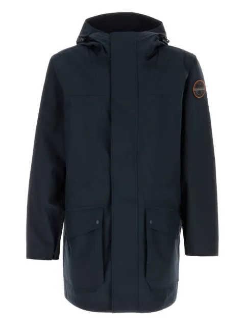 Napapijri A-Pilloz flap-pocket windbreaker Blue NP0A88SG