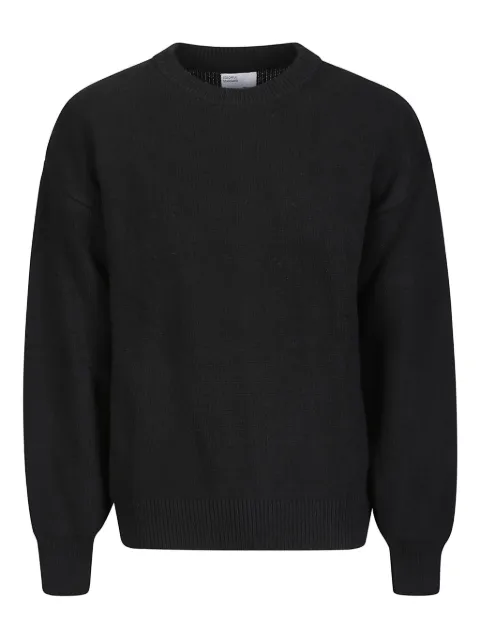 colorful standard merino wool round-neck sweater Black CS5088