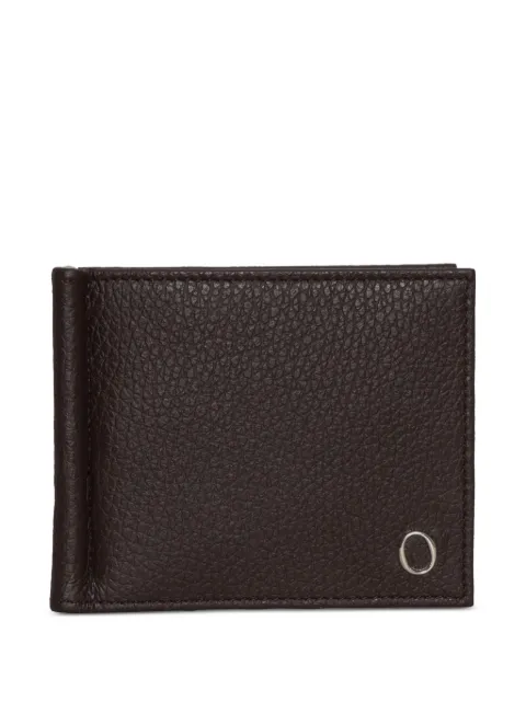 Orciani hammered-leather wallet Brown SU0108MIC