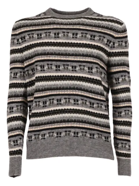 Ballantyne round-neck sweater Grey B2P0007W056