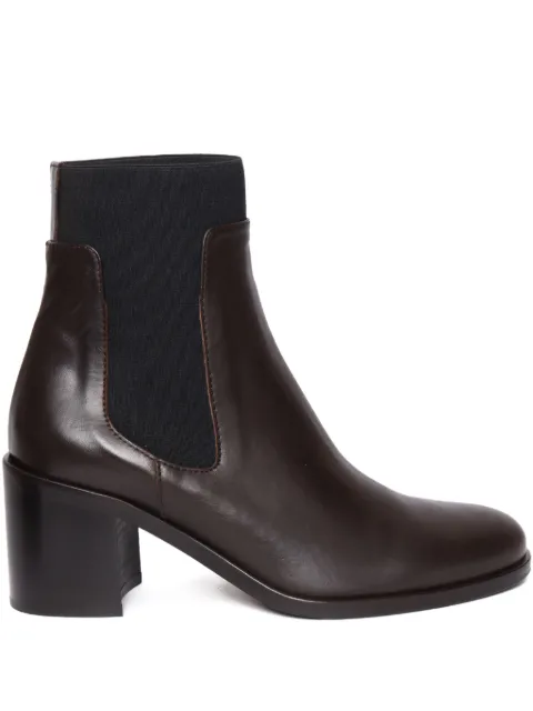 Via Roma 15 leather boots Brown 42362