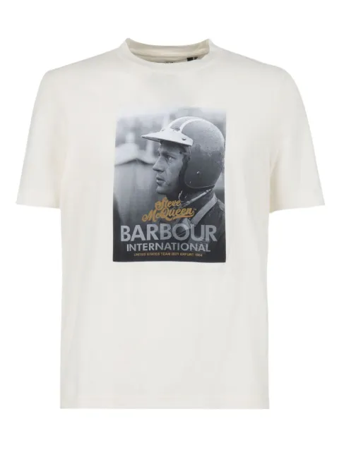Barbour graphic T-shirt White 252MMTS1481