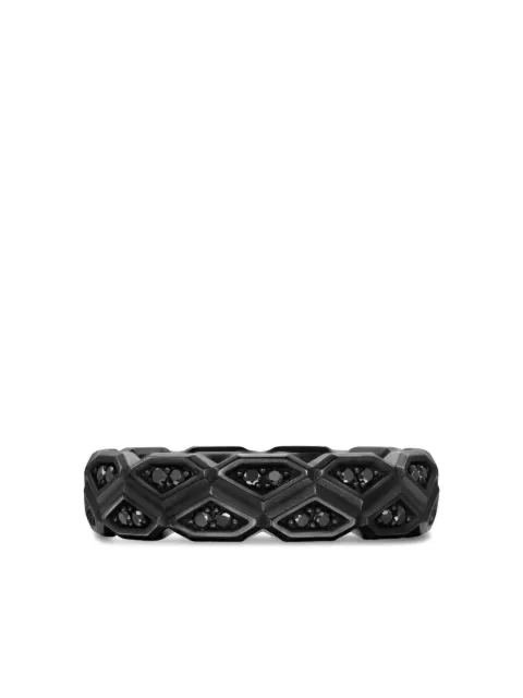 David Yurman Hex black diamond ring Black R35321MBBABD