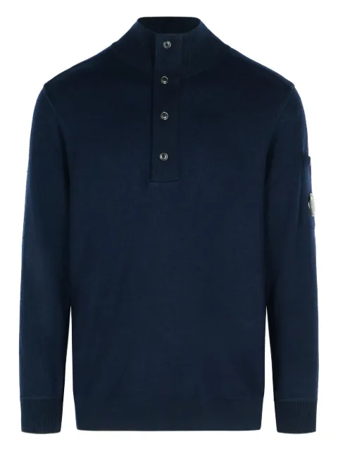 C.P. Company Lens-detail sweater Blue 19CMKN199A110468A