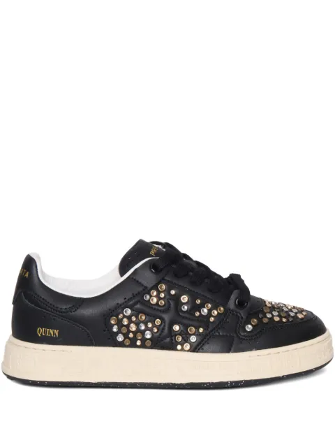 Premiata Quinn-D embellished-details sneakers Black QUINND