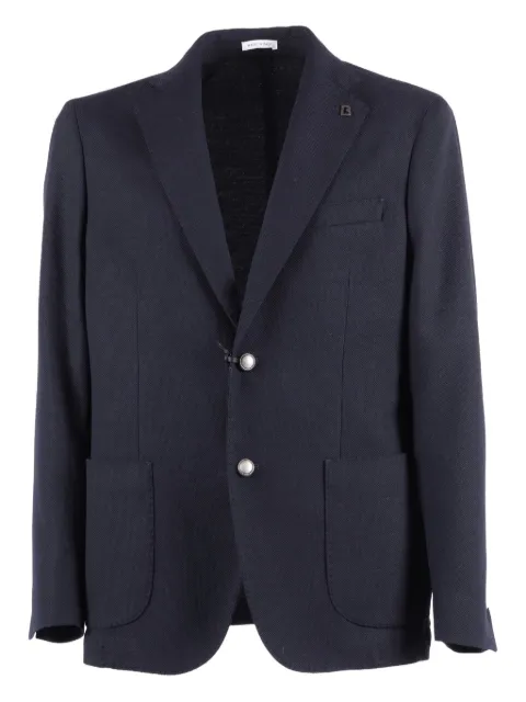 Brera single-breasted blazer Blue A5VENEZIATGR2