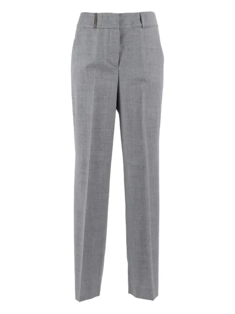 Peserico wool trousers Grey A04283Z03359