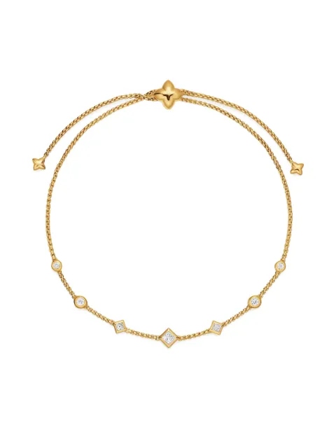 David Yurman 18K yellow gold Petite Modern Renaissance® diamond bracelet Gold B18557D88ADI
