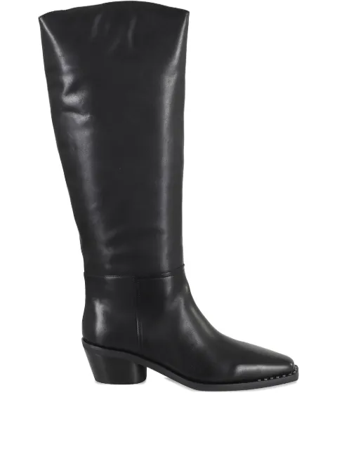 Ash 50mm Harpo high-knee boots Black HARPO01097