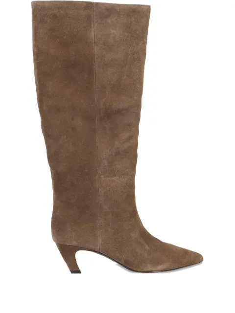 Ash 50mm Violet pointed-toe boots Brown VIOLET02097