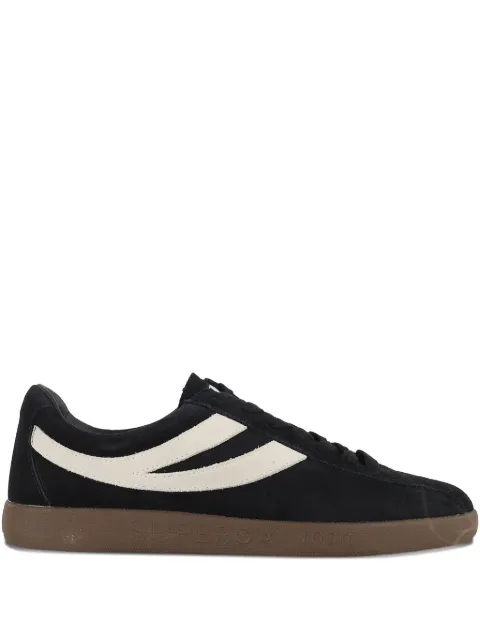 Superga stripe trainers Black S71474WU097
