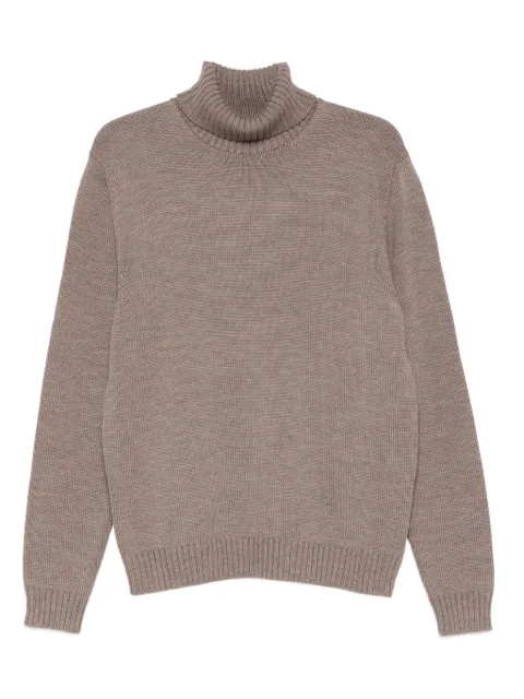 Incotex roll-neck sweater Brown 810195ZR229