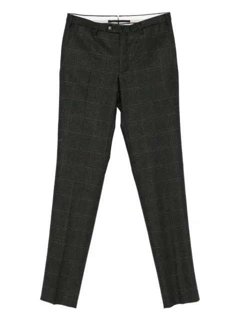 Incotex plaid trousers Black 1T003940958