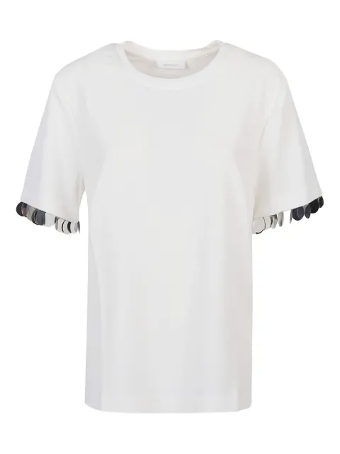 Rabanne sequin-embellished t-shirt White 24PJTE148VI0353