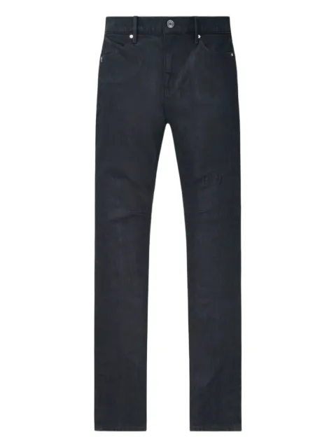 RTA waxed-coated jeans Black MLFQD1045B1182COBLK