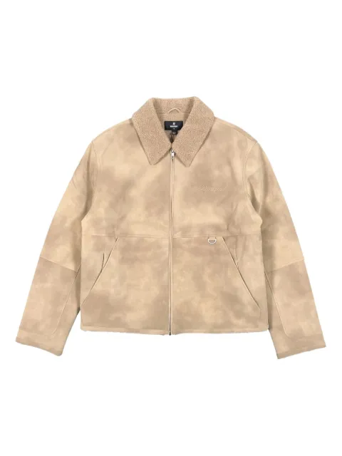 Represent shearling-collar jacket Neutrals MLM10013225