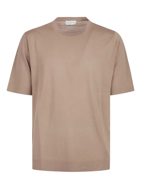 Ballantyne short-sleeved cotton T-shirt Brown B2W02518C23