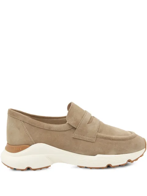 Tod's penny leather slip-on sneakers Neutrals XXW54C0JC41RE0