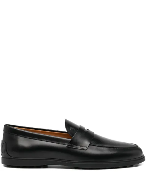 Tod's leather loafers Black XXM78L0M60MG2B