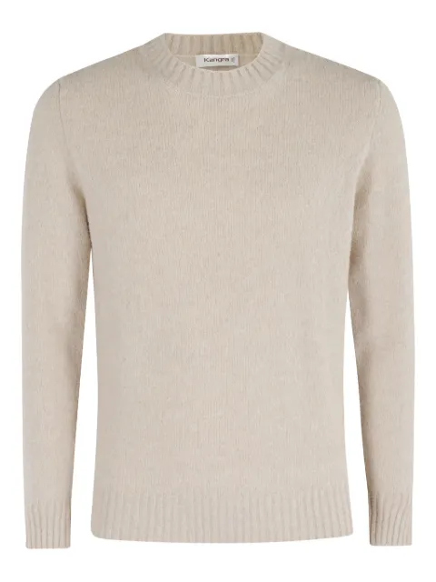 Kangra crewneck long-sleeve sweater Neutrals W6K220301097