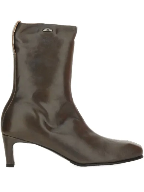 OUR LEGACY leather ankle boots Brown A4257KPPHANTOMTENSILECATTLEHIDE