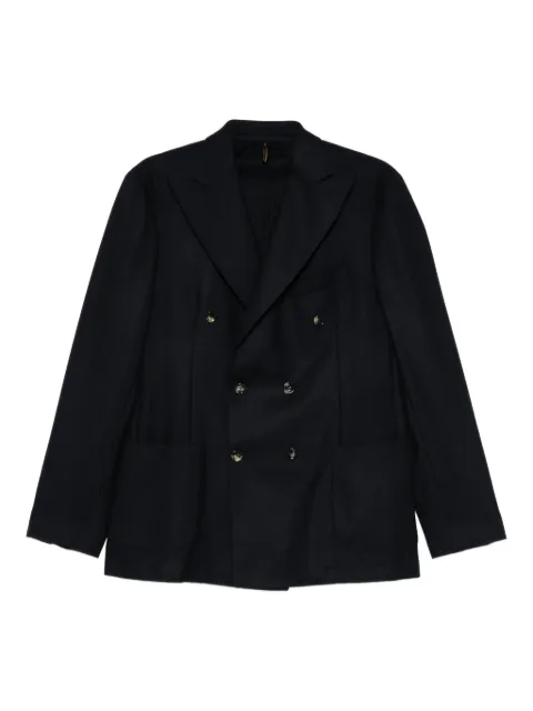 Dell'oglio double-breasted blazer Black G736MF3736
