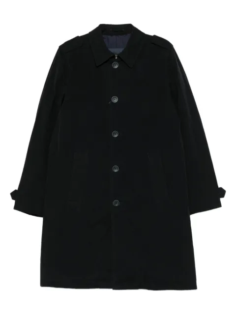 Herno buttoned single-breasted coat Black IM000373U13800Z
