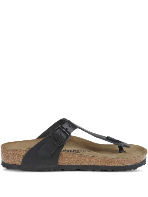 Birkenstock Gizeh buckled sandals Black 1029231