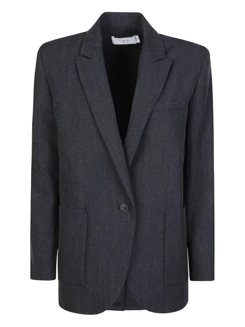 IRO wool single-breasted blazer Blue WM07BONNA