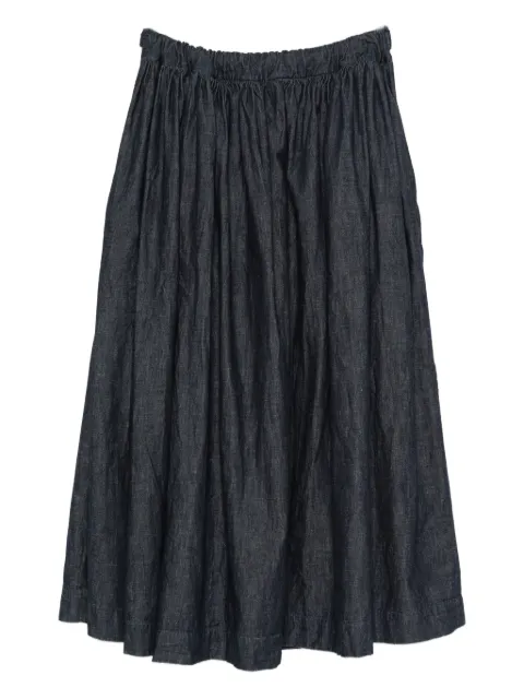 Daniela Gregis drawstring midi skirt Blue G88AXWC5761