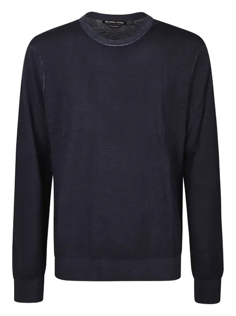 Michael Kors merino-wool crew-neck sweater Blue CF560HW7AP