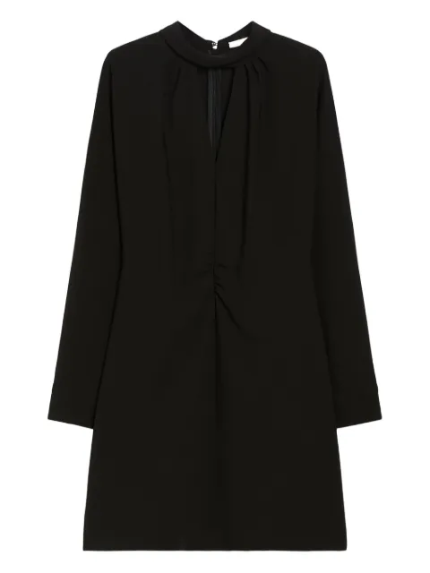 Pennyblack v-neck midi dress Black 2521226032200009