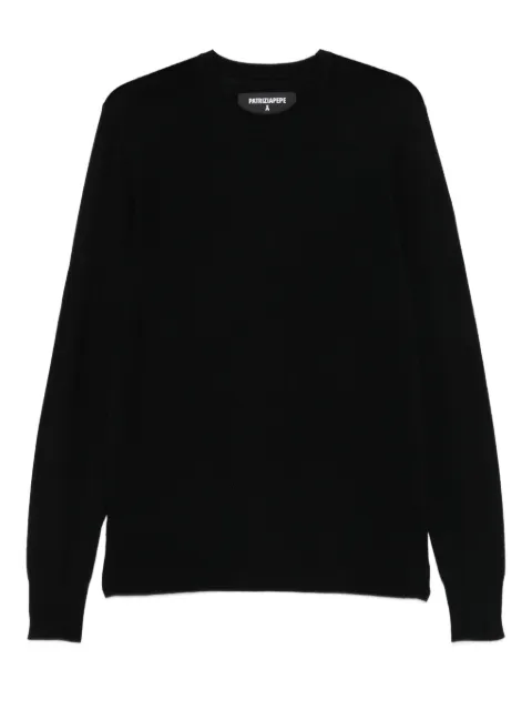 Patrizia Pepe crew-neck sweater Black 5K0166K124