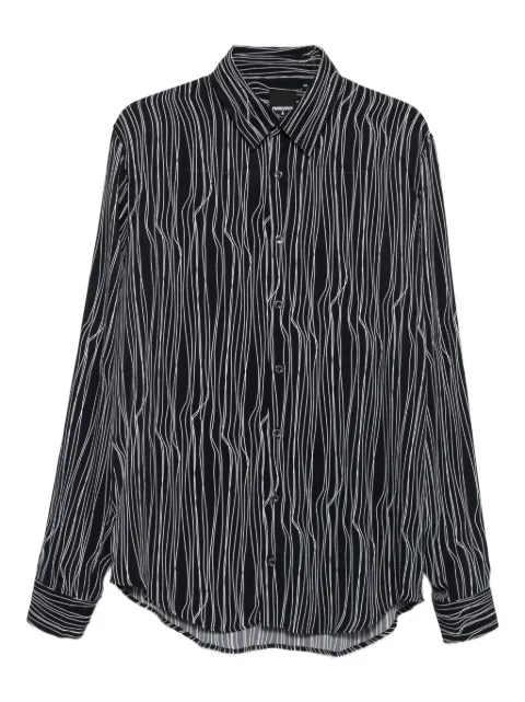 Patrizia Pepe graphic-print shirt Black 5C0310A093