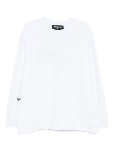 Patrizia Pepe long-sleeve sweatshirt White 5M1432J366