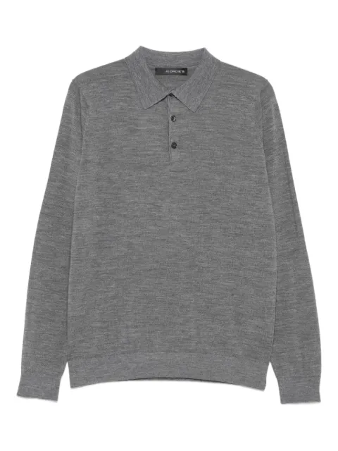 Jeordie's long sleeve polo shirt Grey 130621781