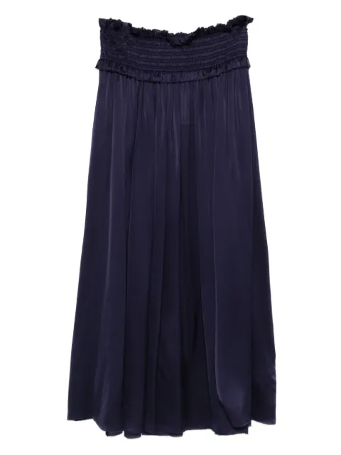 ZIMMERMANN Dream shirred skirt Blue 5664SF253