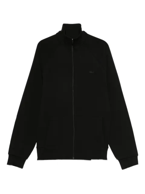 Lacoste logo-detail zip-up sweatshirt Black SH955900