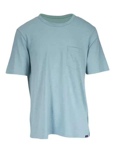 FAHERTY chest-pocket T-shirt Blue MKS2519HLT