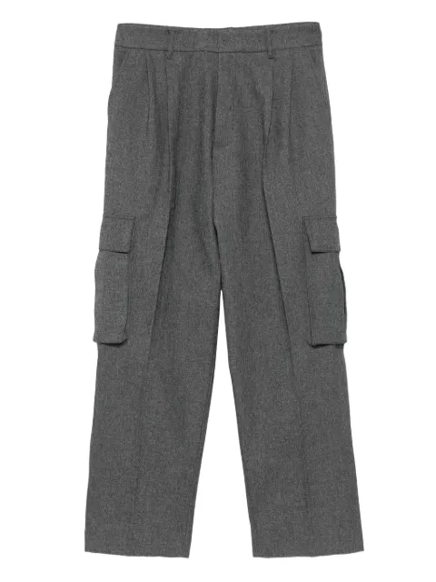 Patrizia Pepe cargo tailored trousers Grey 5P0545A683S