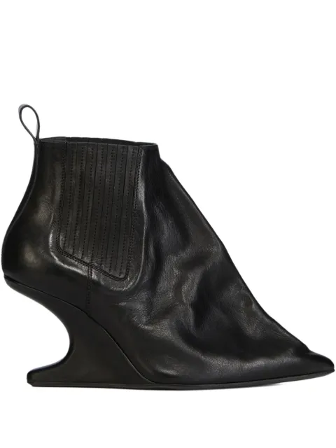 Rick Owens 80mm Taco boots Black RO02E4861LOOEC