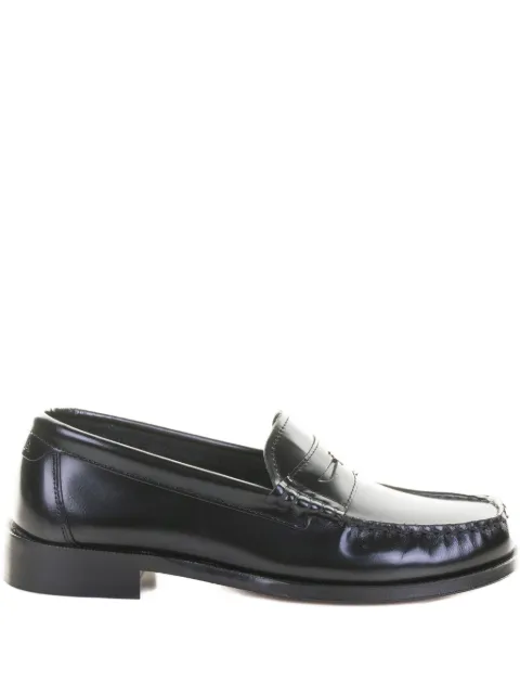 Furla leather penny-strap loafers Black YK41FSNT200001007