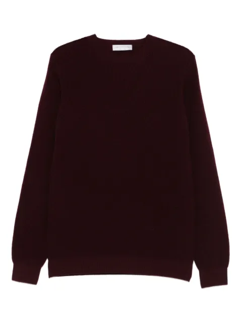 Jeordie's textured sweater Red 270672211