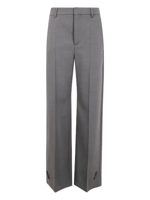 Jean Paul Gaultier button-detail trousers Grey 2504WTR034W037