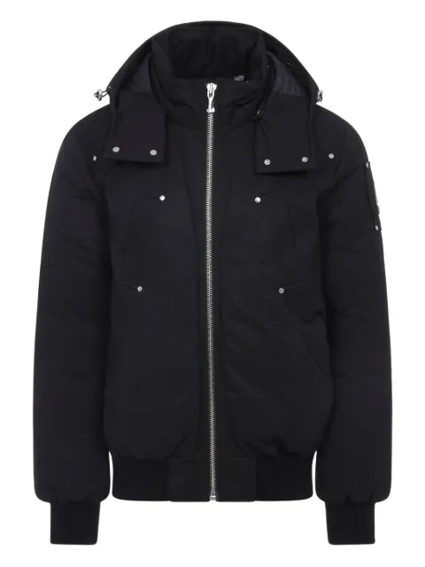 Moose Knuckles hooded down jacket Black M35MB000S