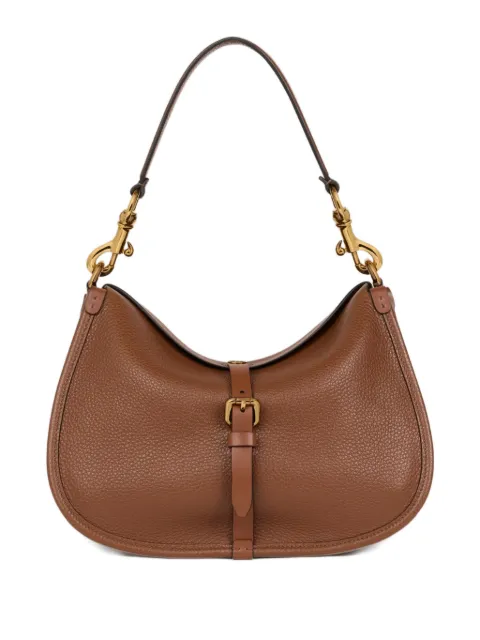 ETRO Pony buckle-fastening leather shoulder bag Brown WP1C0019AP386