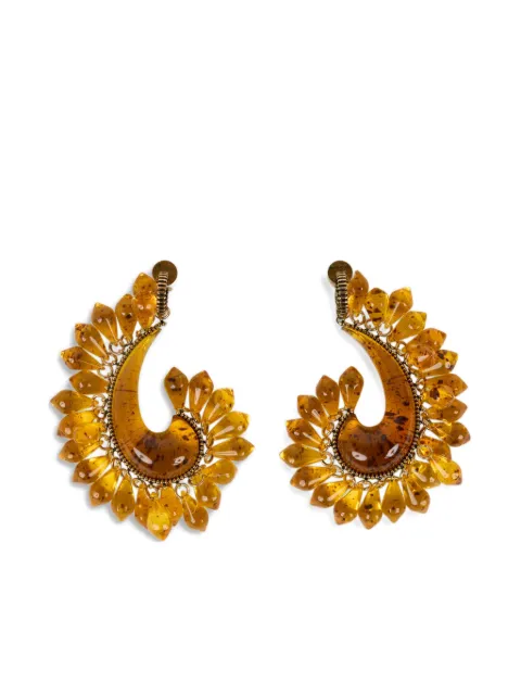 ETRO Paisley earrings with droplets Gold WF5A0067AX151